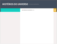 Tablet Screenshot of misteriosdouniverso.com